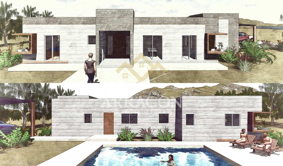 Modelo Mediterraneo · Casas Arragón